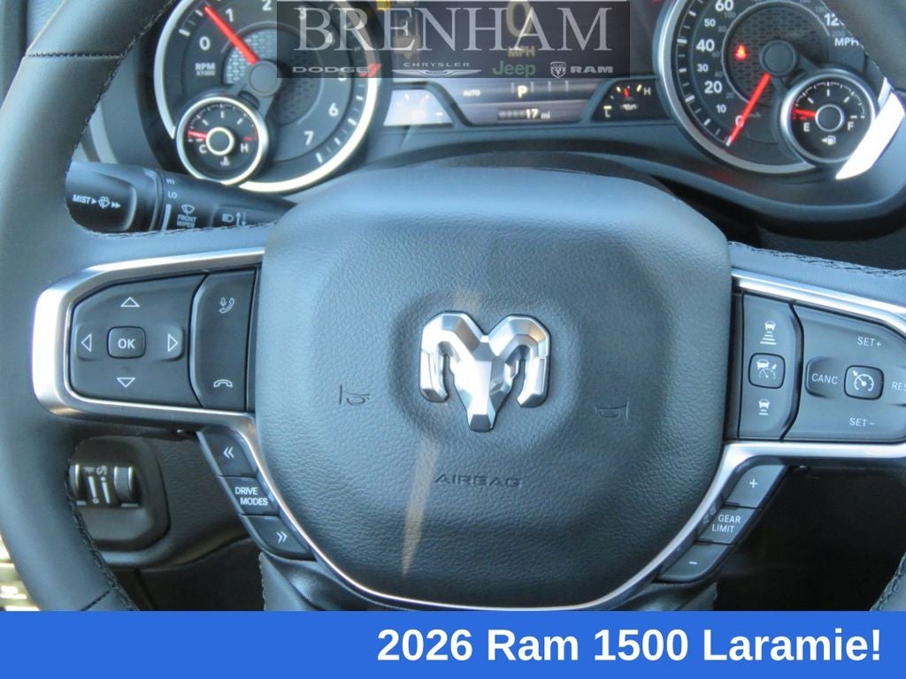 2026 RAM Ram 1500 RAM 1500 LARAMIE CREW CAB 4X4 5'7' BOX