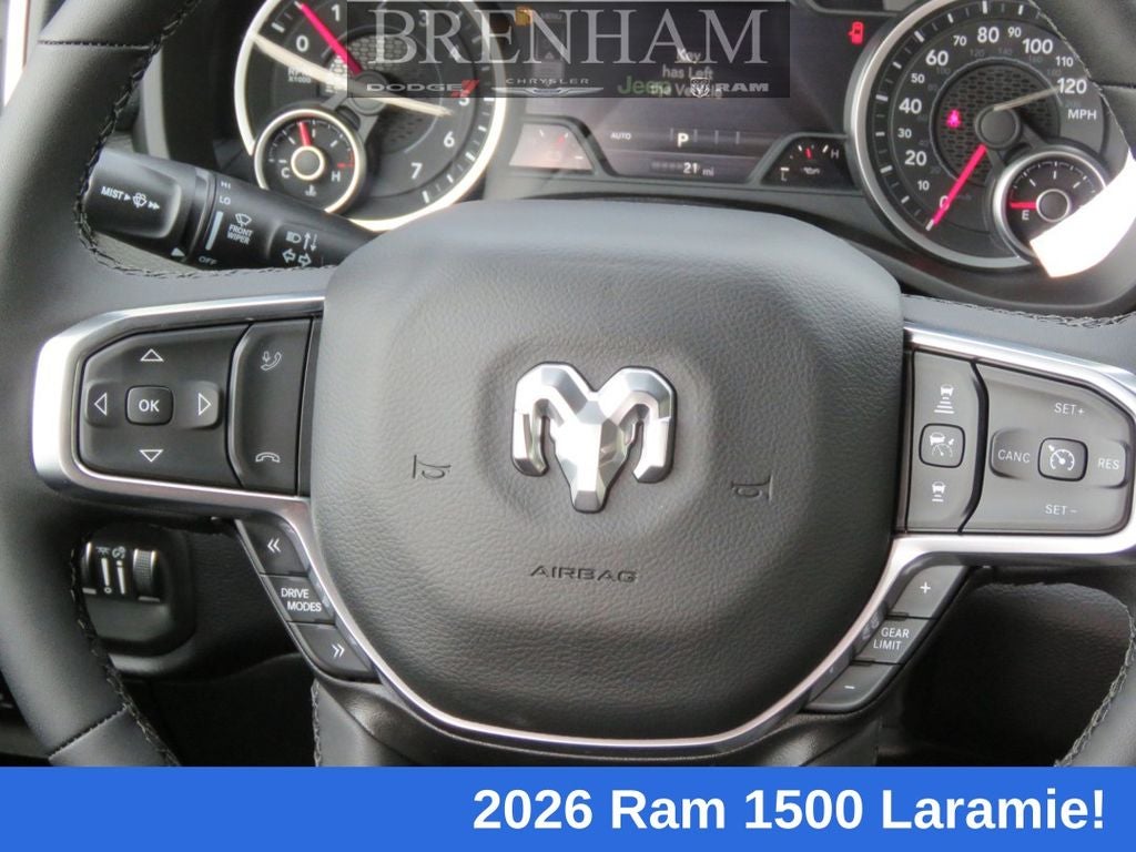 2026 RAM Ram 1500 RAM 1500 LARAMIE CREW CAB 4X4 5'7' BOX