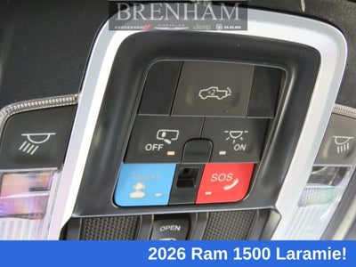 2026 RAM Ram 1500 RAM 1500 LARAMIE CREW CAB 4X4 5'7' BOX