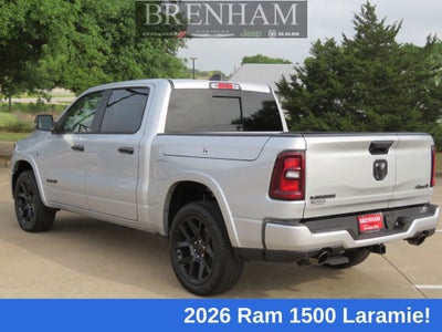 2026 RAM Ram 1500 RAM 1500 LARAMIE CREW CAB 4X4 5'7' BOX