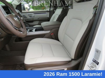2026 RAM Ram 1500 RAM 1500 LARAMIE CREW CAB 4X4 5'7' BOX