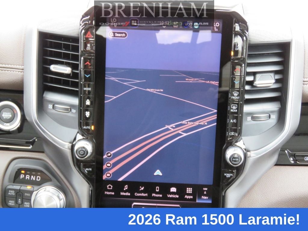 2026 RAM Ram 1500 RAM 1500 LARAMIE CREW CAB 4X4 5'7' BOX