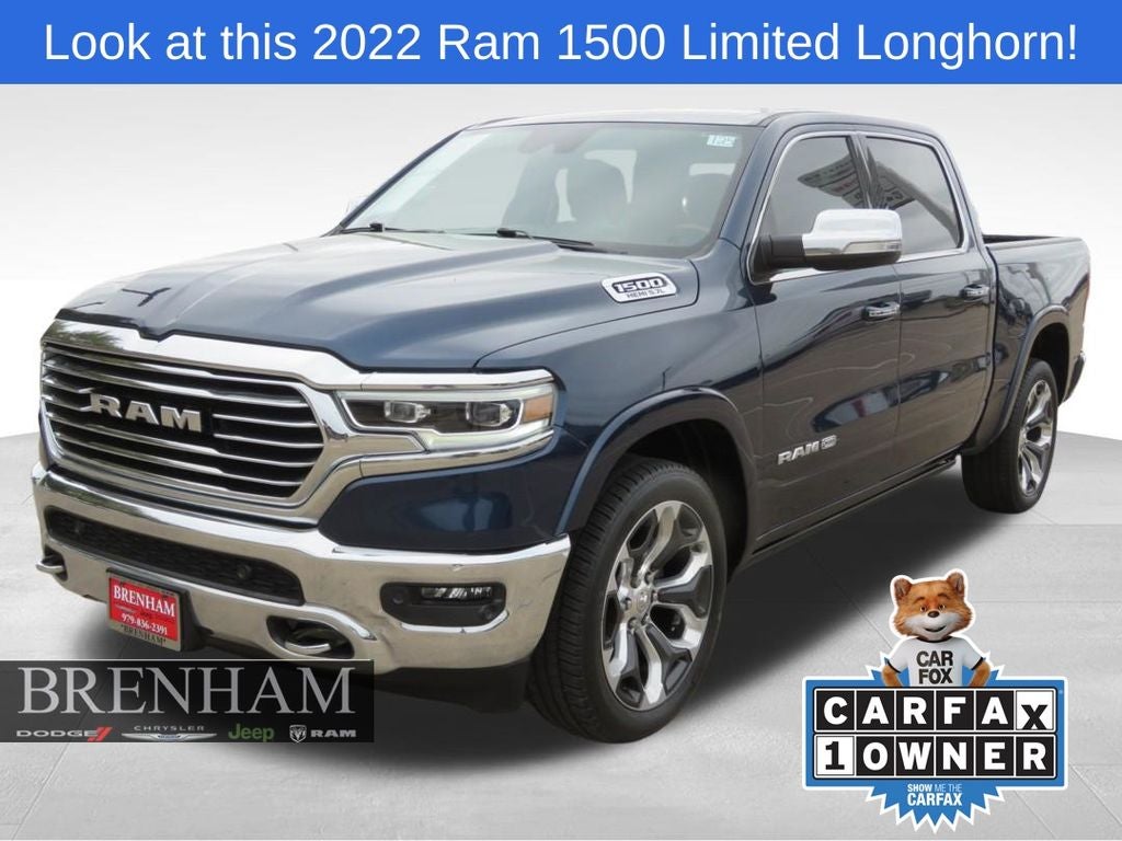 2022 RAM 1500 Limited Longhorn Crew Cab 4x4 5'7' Box