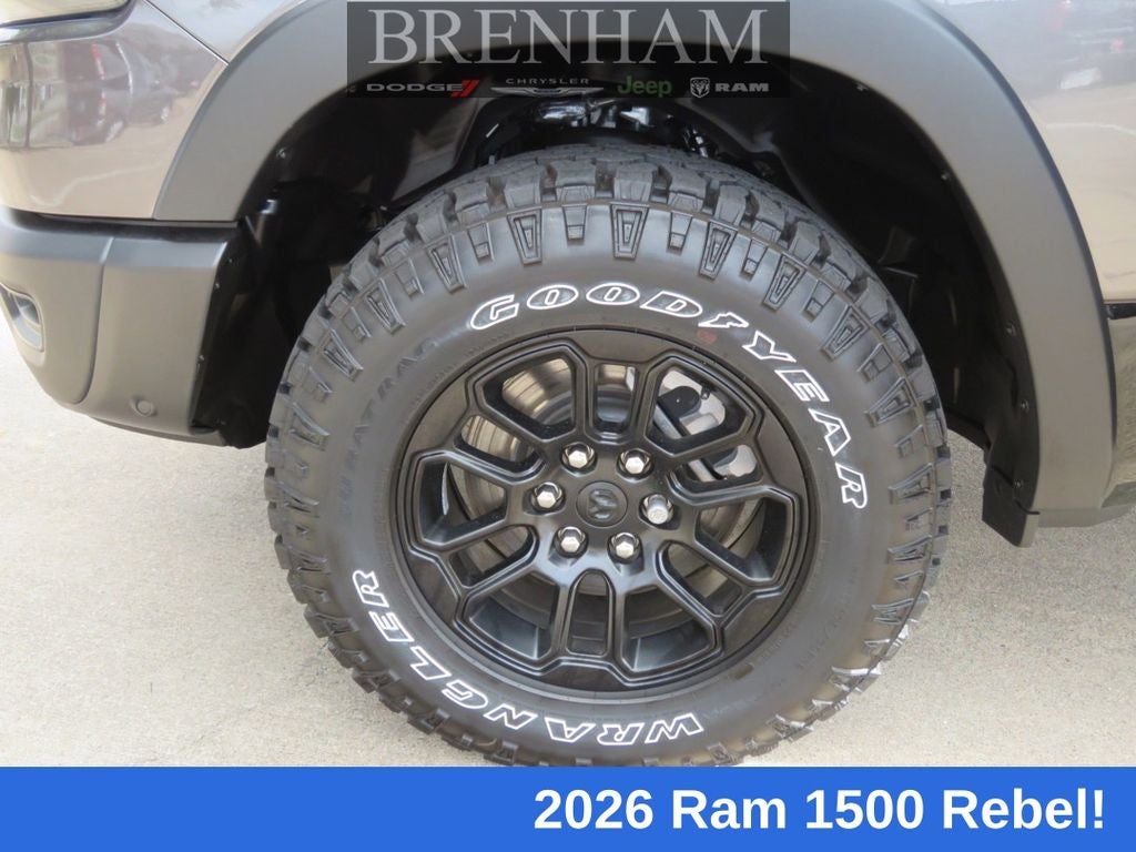 2026 RAM Ram 1500 RAM 1500 REBEL CREW CAB 4X4 5'7' BOX