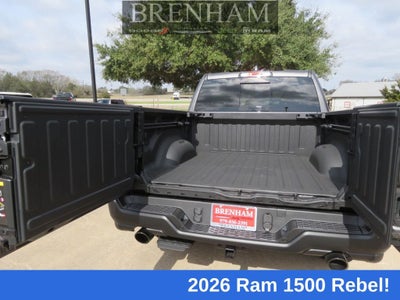 2026 RAM Ram 1500 RAM 1500 REBEL CREW CAB 4X4 5'7' BOX