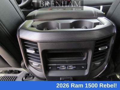 2026 RAM Ram 1500 RAM 1500 REBEL CREW CAB 4X4 5'7' BOX