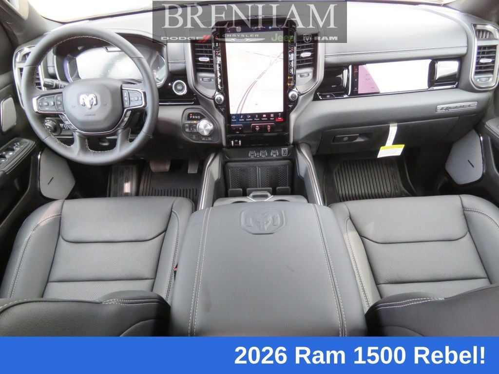 2026 RAM Ram 1500 RAM 1500 REBEL CREW CAB 4X4 5'7' BOX