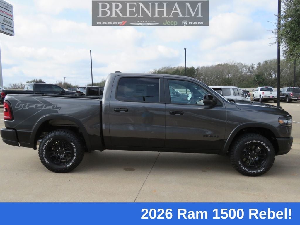 2026 RAM Ram 1500 RAM 1500 REBEL CREW CAB 4X4 5'7' BOX