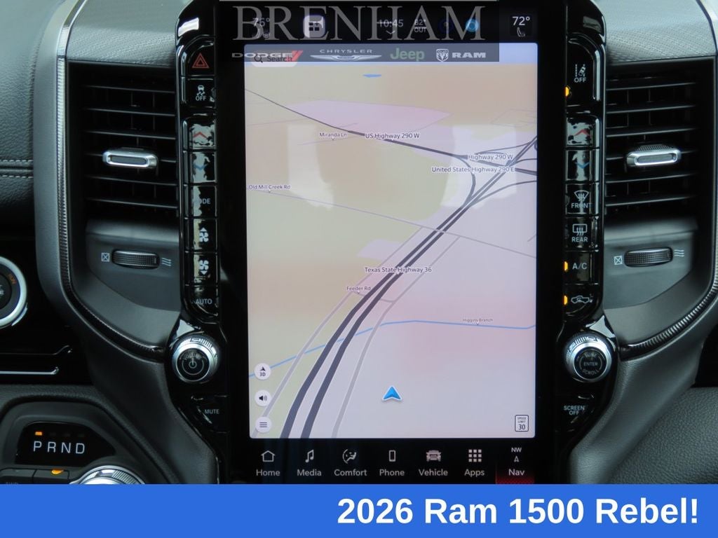 2026 RAM Ram 1500 RAM 1500 REBEL CREW CAB 4X4 5'7' BOX