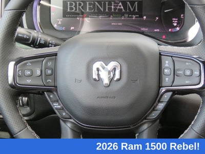 2026 RAM Ram 1500 RAM 1500 REBEL CREW CAB 4X4 5'7' BOX