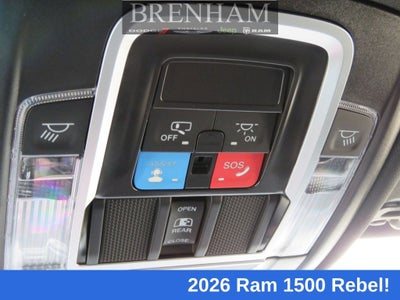 2026 RAM Ram 1500 RAM 1500 REBEL CREW CAB 4X4 5'7' BOX