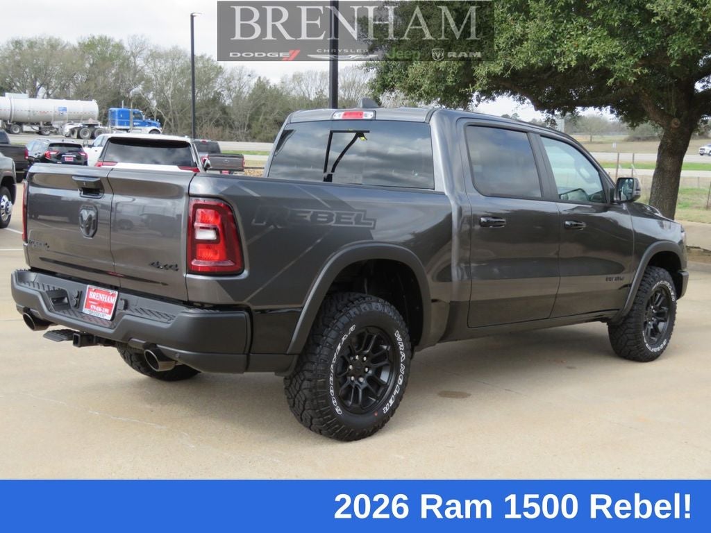 2026 RAM Ram 1500 RAM 1500 REBEL CREW CAB 4X4 5'7' BOX