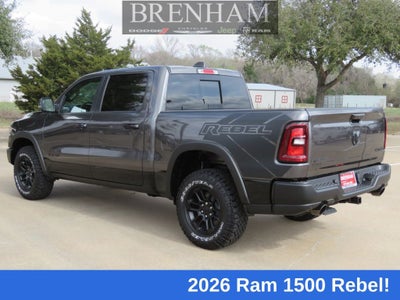 2026 RAM Ram 1500 RAM 1500 REBEL CREW CAB 4X4 5'7' BOX