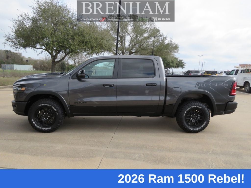 2026 RAM Ram 1500 RAM 1500 REBEL CREW CAB 4X4 5'7' BOX