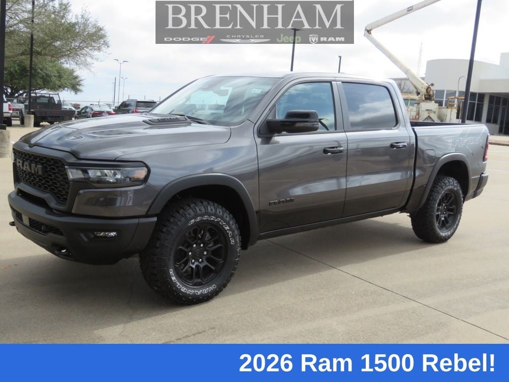 2026 RAM Ram 1500 RAM 1500 REBEL CREW CAB 4X4 5'7' BOX