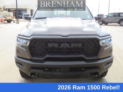 2026 RAM Ram 1500 RAM 1500 REBEL CREW CAB 4X4 5'7' BOX