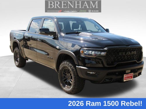 2026 RAM Ram 1500 RAM 1500 REBEL CREW CAB 4X4 5'7' BOX