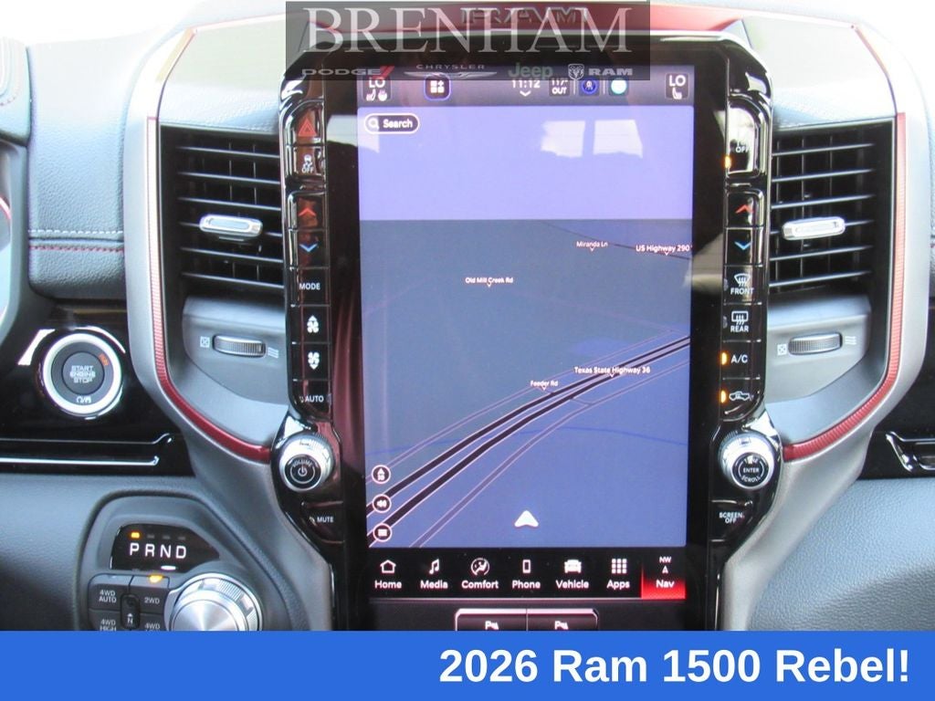 2026 RAM Ram 1500 RAM 1500 REBEL CREW CAB 4X4 5'7' BOX