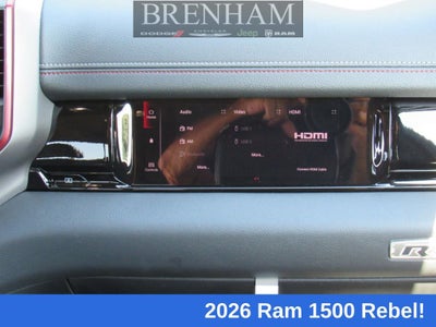 2026 RAM Ram 1500 RAM 1500 REBEL CREW CAB 4X4 5'7' BOX
