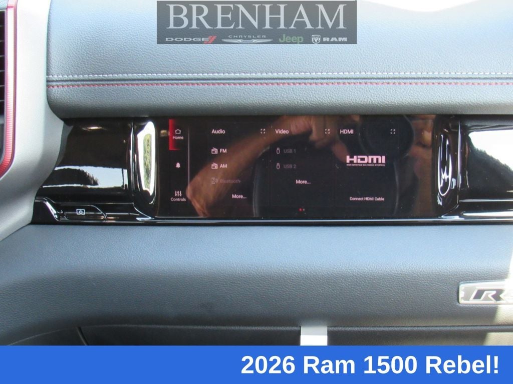 2026 RAM Ram 1500 RAM 1500 REBEL CREW CAB 4X4 5'7' BOX