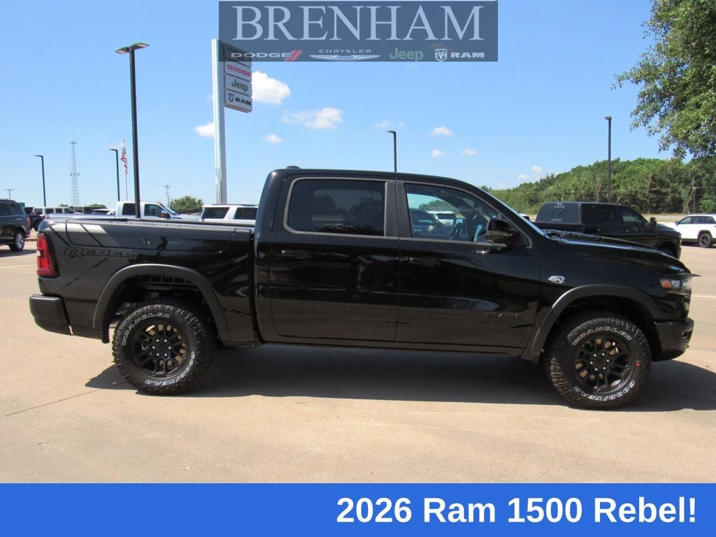 2026 RAM Ram 1500 RAM 1500 REBEL CREW CAB 4X4 5'7' BOX