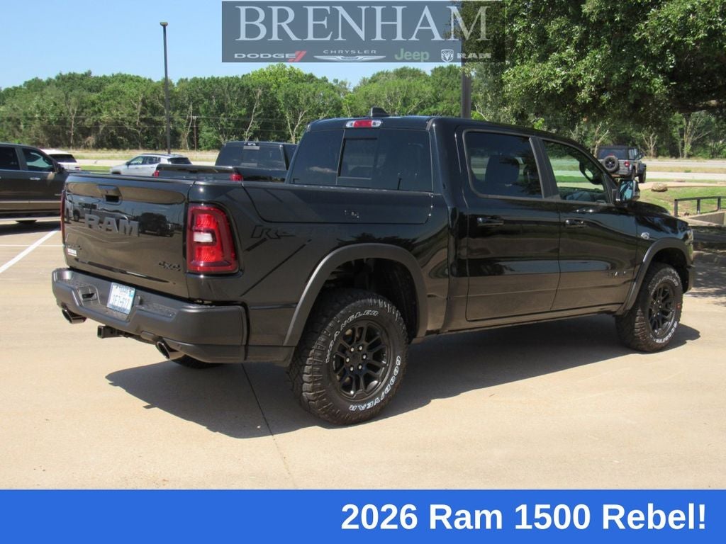 2026 RAM Ram 1500 RAM 1500 REBEL CREW CAB 4X4 5'7' BOX