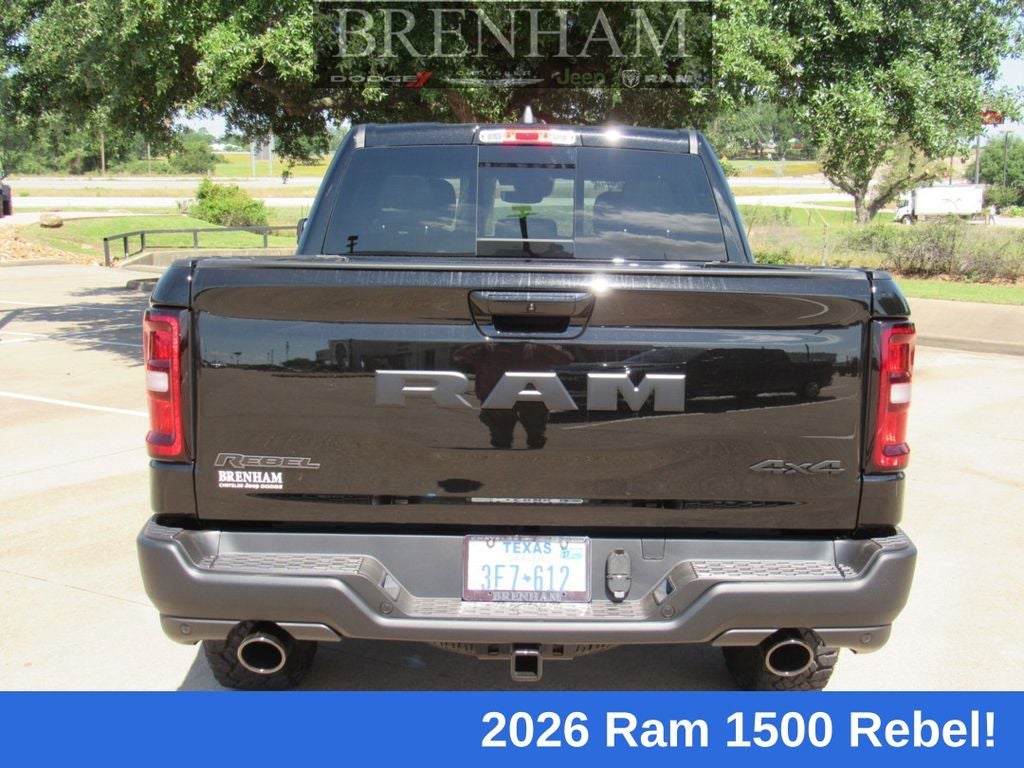 2026 RAM Ram 1500 RAM 1500 REBEL CREW CAB 4X4 5'7' BOX