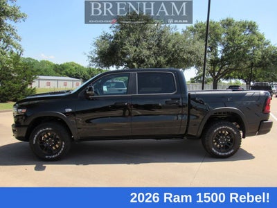 2026 RAM Ram 1500 RAM 1500 REBEL CREW CAB 4X4 5'7' BOX