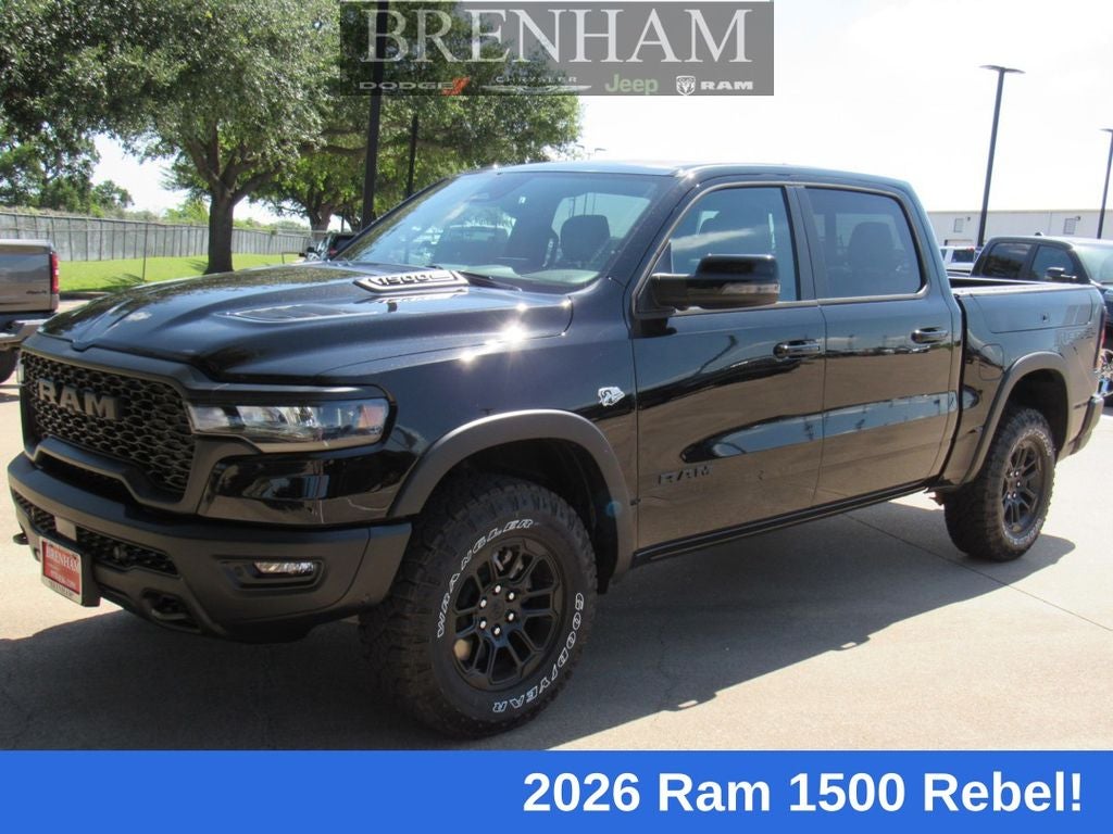 2026 RAM Ram 1500 RAM 1500 REBEL CREW CAB 4X4 5'7' BOX