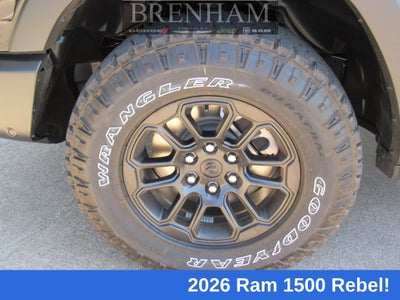 2026 RAM Ram 1500 RAM 1500 REBEL CREW CAB 4X4 5'7' BOX