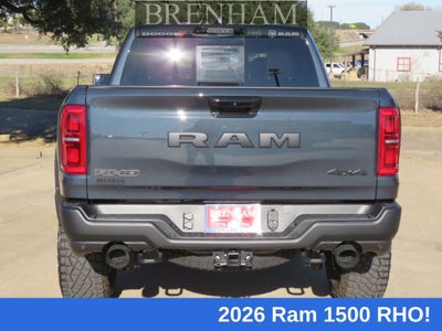 2026 RAM Ram 1500 RAM 1500 RHO CREW CAB 4X4 5'7' BOX