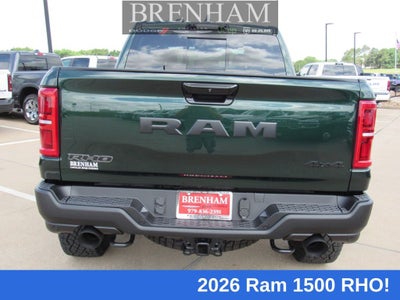 2026 RAM Ram 1500 RAM 1500 RHO CREW CAB 4X4 5'7' BOX