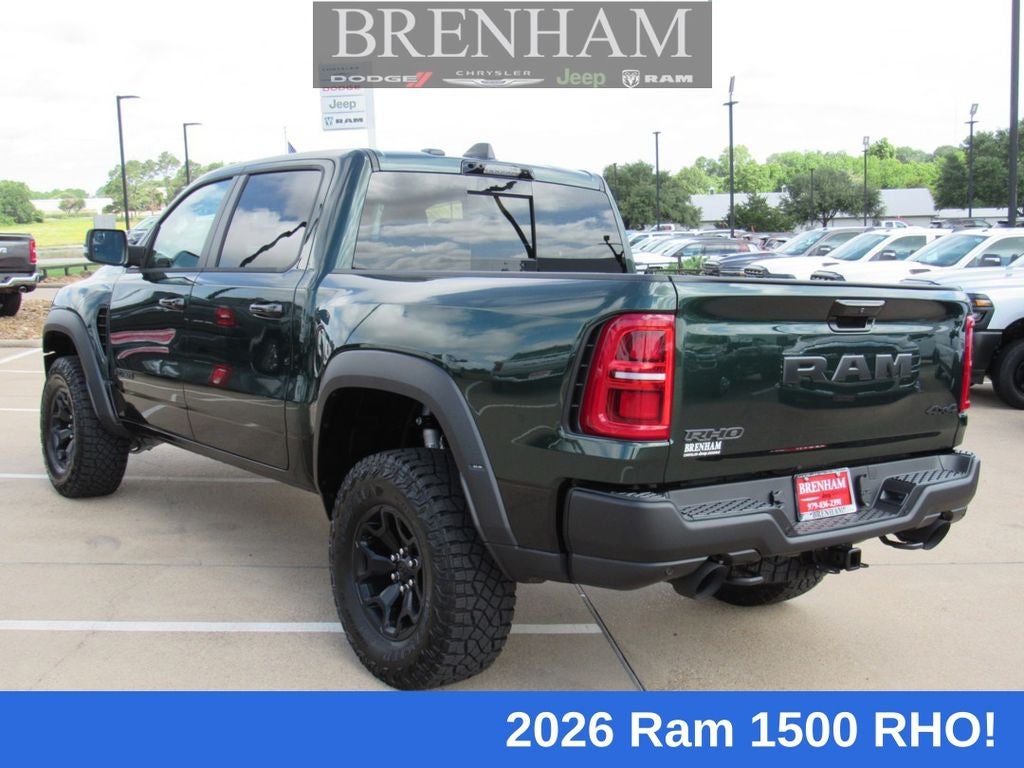 2026 RAM Ram 1500 RAM 1500 RHO CREW CAB 4X4 5'7' BOX