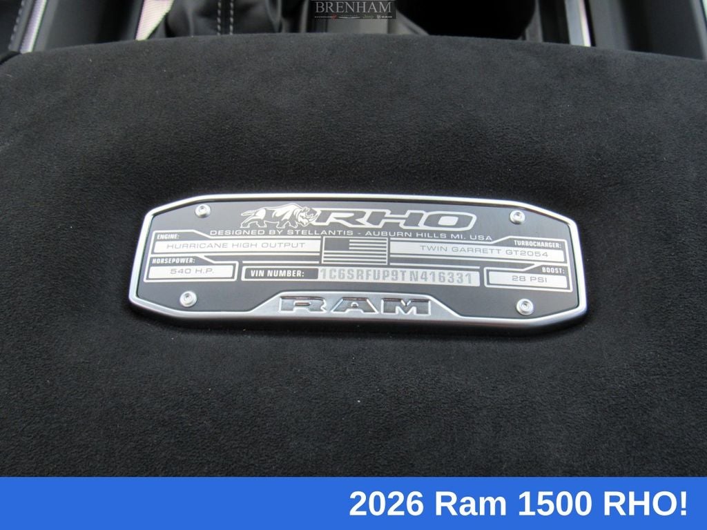 2026 RAM Ram 1500 RAM 1500 RHO CREW CAB 4X4 5'7' BOX