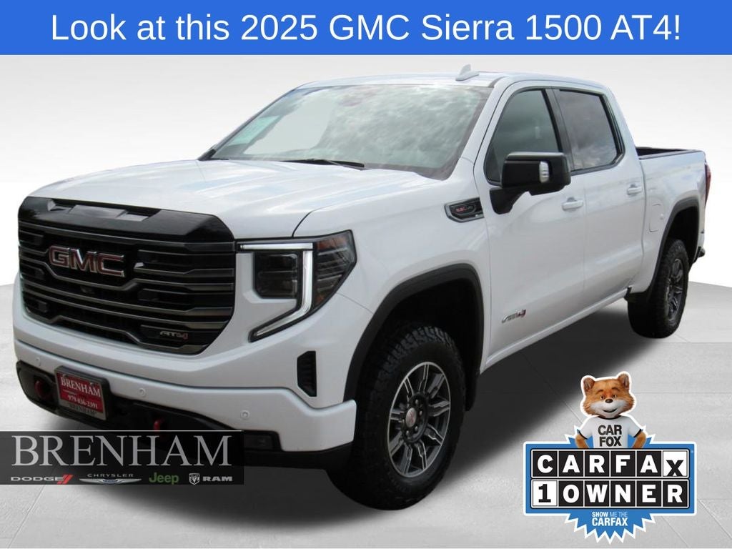 2025 GMC Sierra 1500 4WD Crew Cab Short Box AT4
