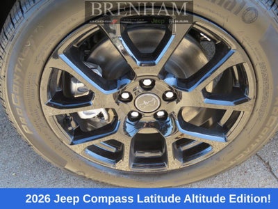 2026 Jeep Compass COMPASS LATITUDE ALTITUDE 4X4