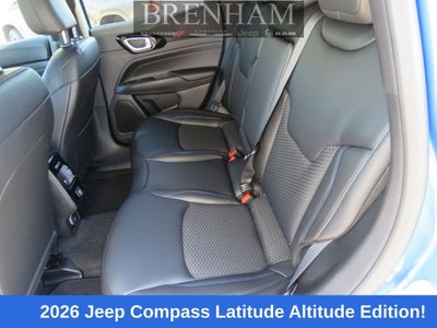 2026 Jeep Compass COMPASS LATITUDE ALTITUDE 4X4
