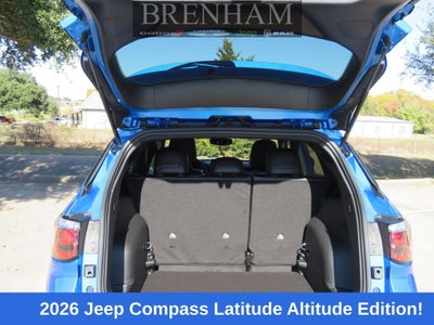 2026 Jeep Compass COMPASS LATITUDE ALTITUDE 4X4
