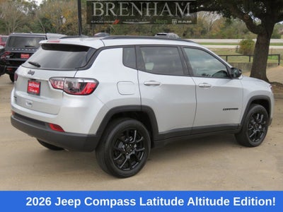 2026 Jeep Compass COMPASS LATITUDE ALTITUDE 4X4