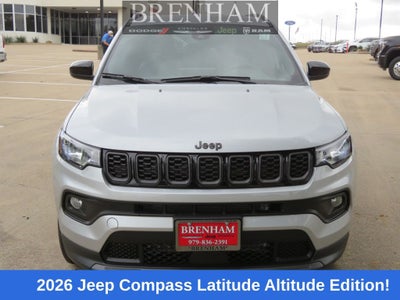 2026 Jeep Compass COMPASS LATITUDE ALTITUDE 4X4