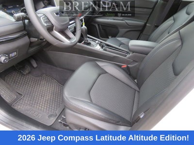 2026 Jeep Compass COMPASS LATITUDE ALTITUDE 4X4