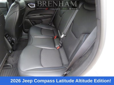 2026 Jeep Compass COMPASS LATITUDE ALTITUDE 4X4