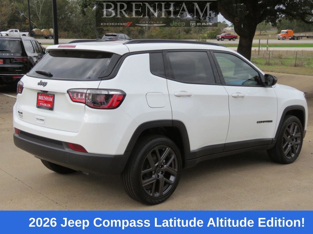 2026 Jeep Compass COMPASS LATITUDE ALTITUDE 4X4