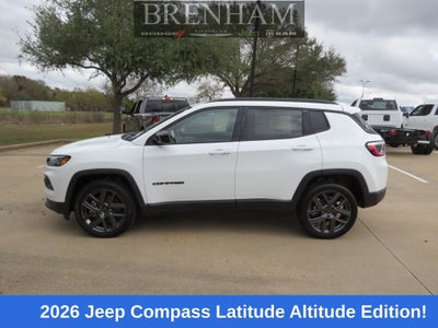 2026 Jeep Compass COMPASS LATITUDE ALTITUDE 4X4