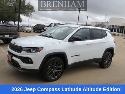 2026 Jeep Compass COMPASS LATITUDE ALTITUDE 4X4