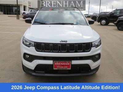2026 Jeep Compass COMPASS LATITUDE ALTITUDE 4X4