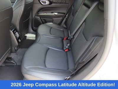 2026 Jeep Compass COMPASS LATITUDE ALTITUDE 4X4