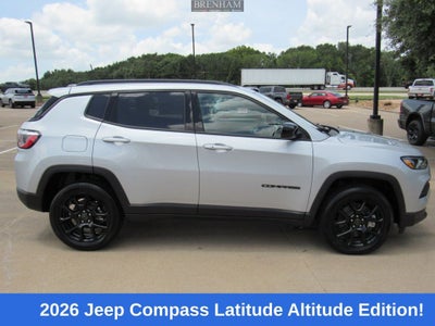 2026 Jeep Compass COMPASS LATITUDE ALTITUDE 4X4