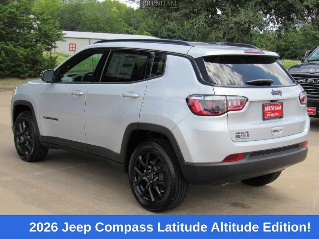 2026 Jeep Compass COMPASS LATITUDE ALTITUDE 4X4