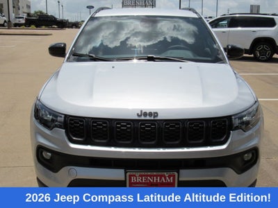 2026 Jeep Compass COMPASS LATITUDE ALTITUDE 4X4